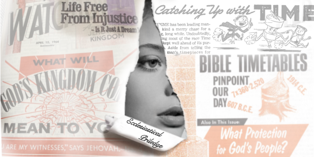 Ecclesiastical Privilege and Jehovah's Witnesses