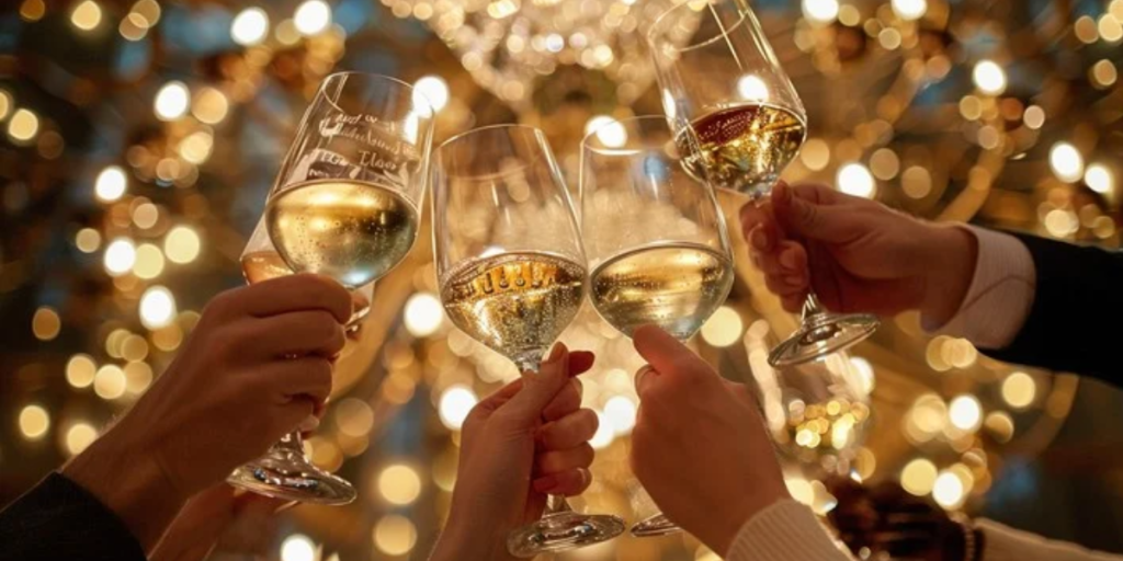 New Governing Body Update 2025 Toasting and clinking glasses