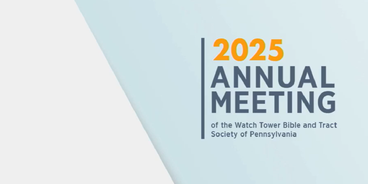 Annual meeting of 2025 Jehovah's Witnesses