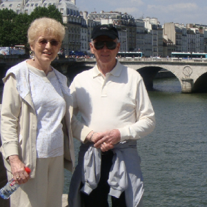 Barbara Anderson and John Anderson in Paris