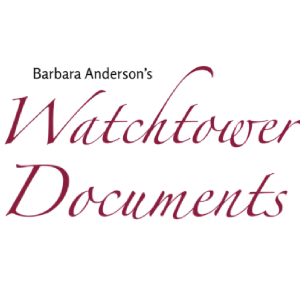 Barbra Anderson Watchtower Documents