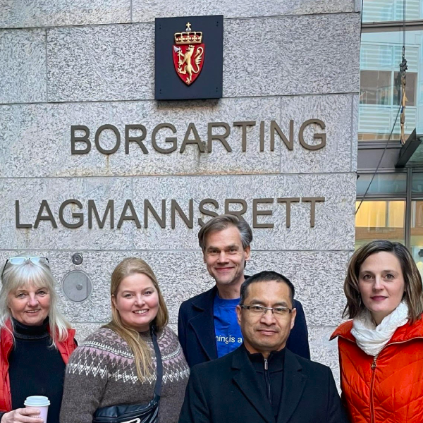 Joni Valkila Bogarting Court House Oslo, Norway