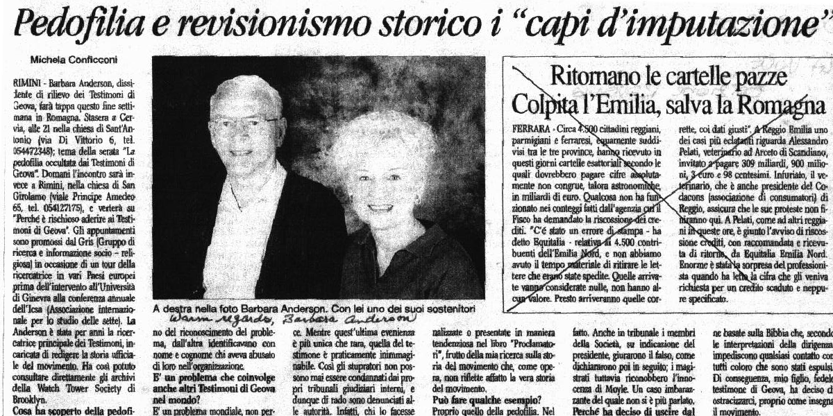 AvoidJW; Barbara Anderson, Paris France 2009